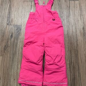 Hanna Andersson snow pants kids pink